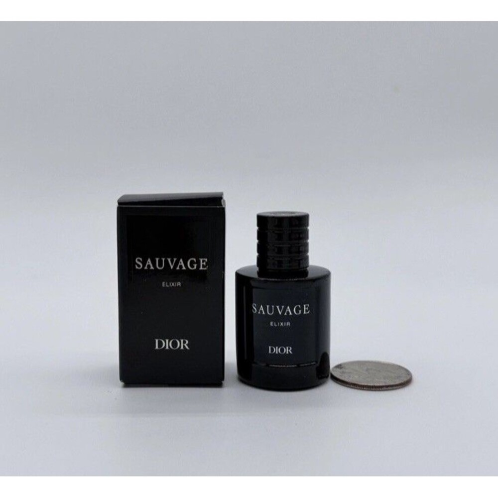 Dior Sauvage Elixir Parfum Concentre MINI Splash Dabber .25oz/7.5ml New in Box